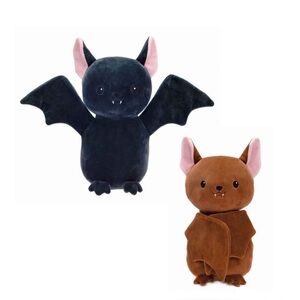 Fiesta • Huggy Huggables  12.5" Black Bat Plush Stuffy
